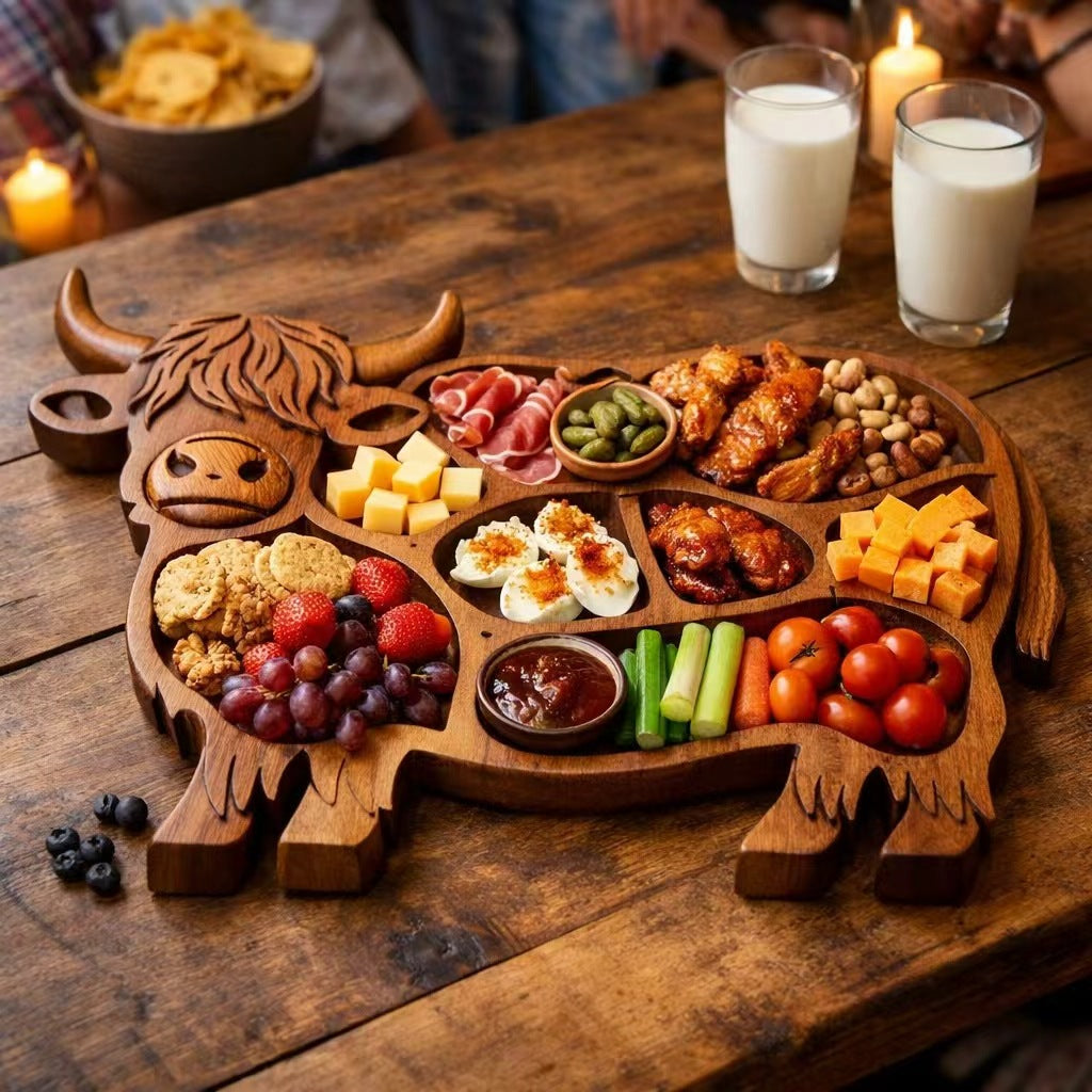 ๐๐Easter Bunny Wooden Charcuterie Board, Serving Platter, Bunny Snack Tray, for Holiday, Kitchen, Decor