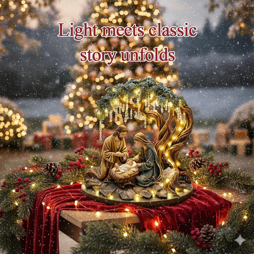 🚚Buy 2 Free Shipping🎄🎁Christmas Nativity Scene Decorative Figurine