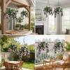 ✈️Free Shipping🌺No-Fade Faux Crepe Myrtle Hanging Baskets for Outdoor Decor🌸✨