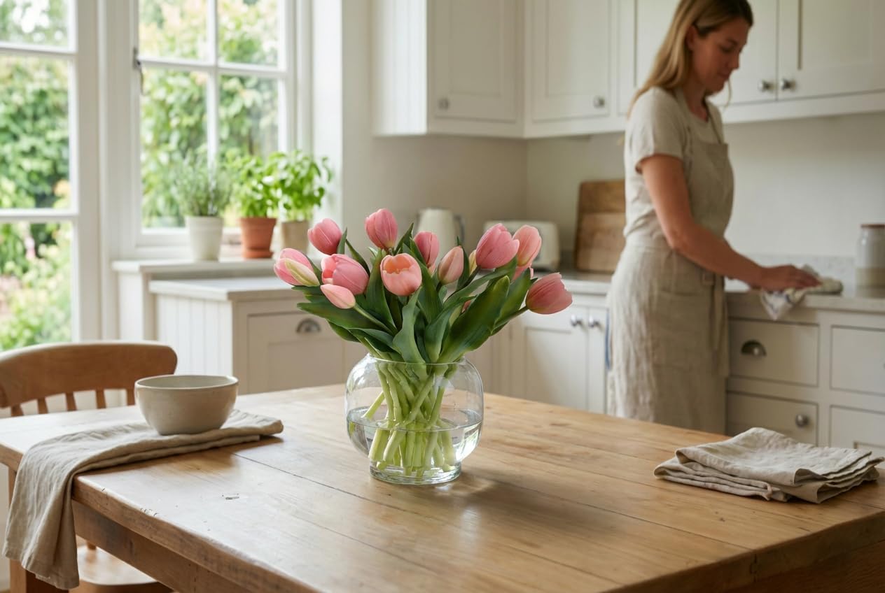 💖🎁2026 Mother's Day Gifts-Artificial Tulips Flowers（15PCS） 🌸☀️