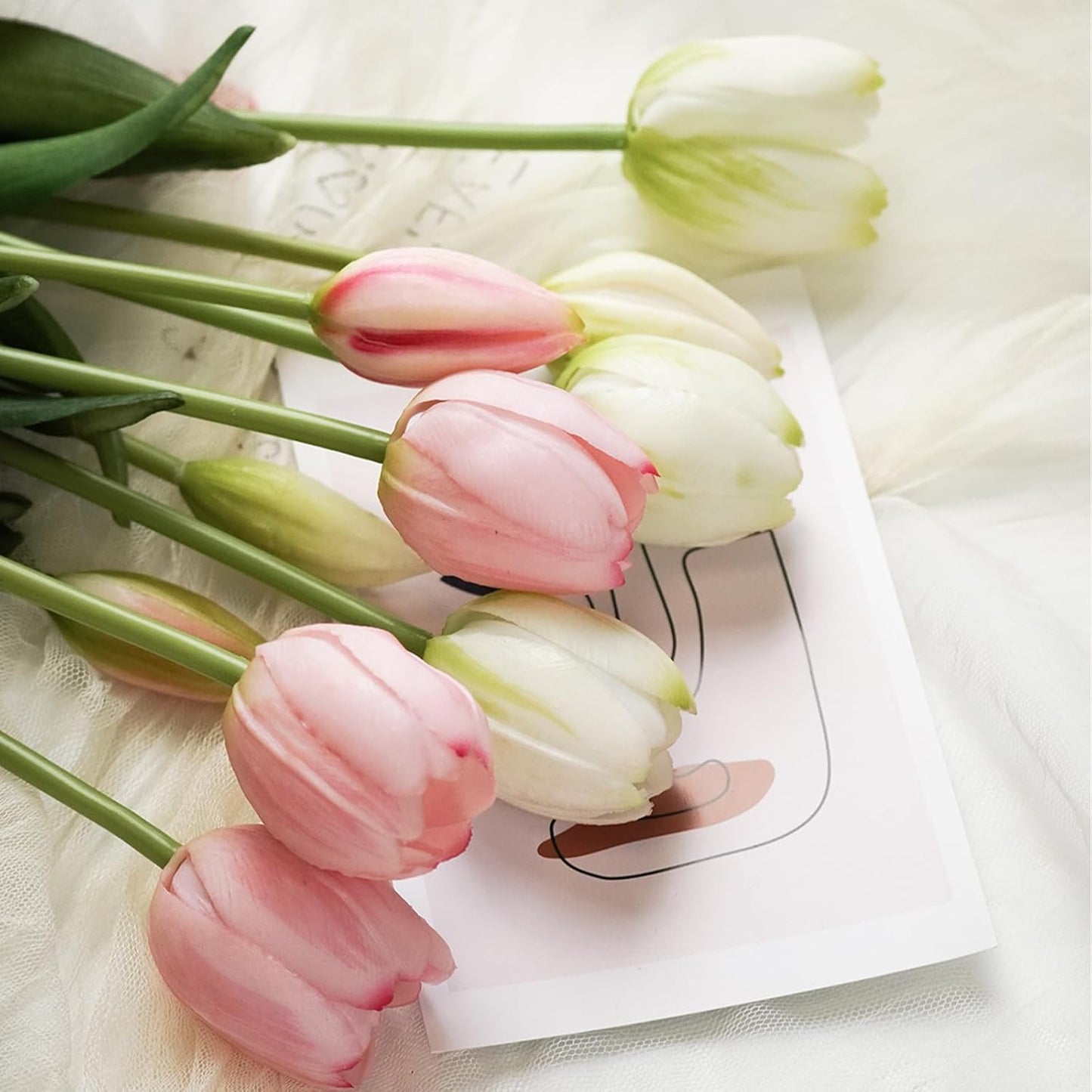 💖🎁2026 Mother's Day Gifts-Artificial Tulips Flowers（15PCS） 🌸☀️