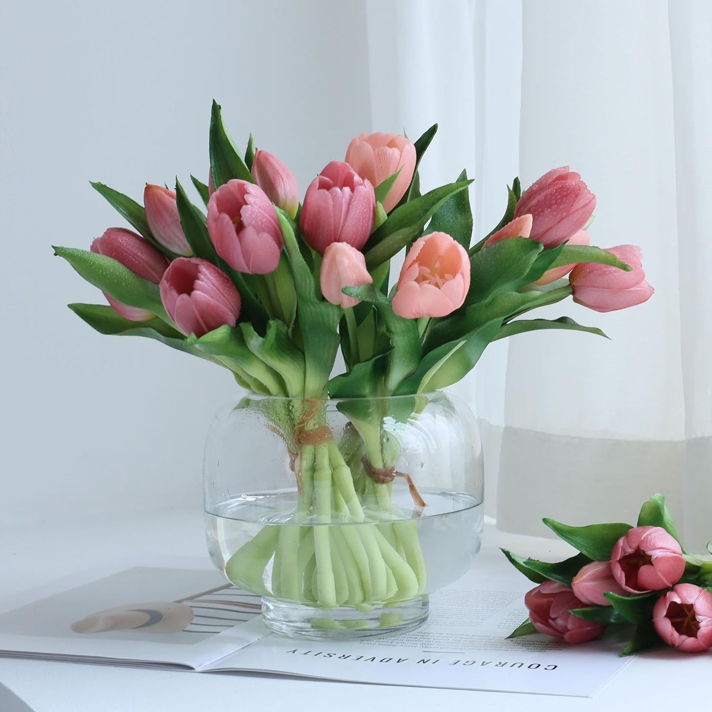 15pcs Artificial Tulips Flowers🌸☀️