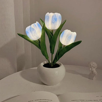 ✨Buy 2 free shipping 🌷Tulip LED Night Light with Vase