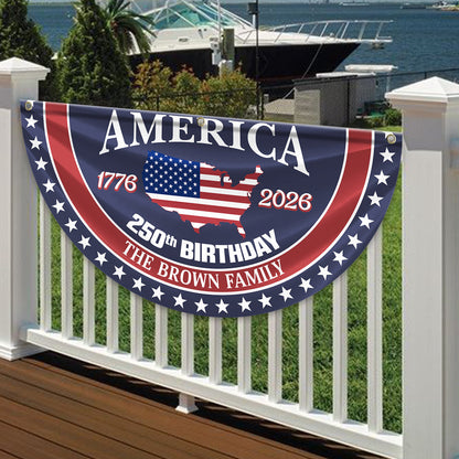 USA 250th Anniversary Flag | Patriotic Independence Day House & Garden Flag
