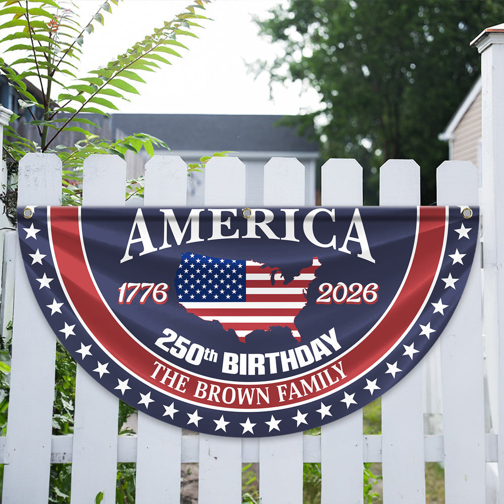 USA 250th Anniversary Flag | Patriotic Independence Day House & Garden Flag