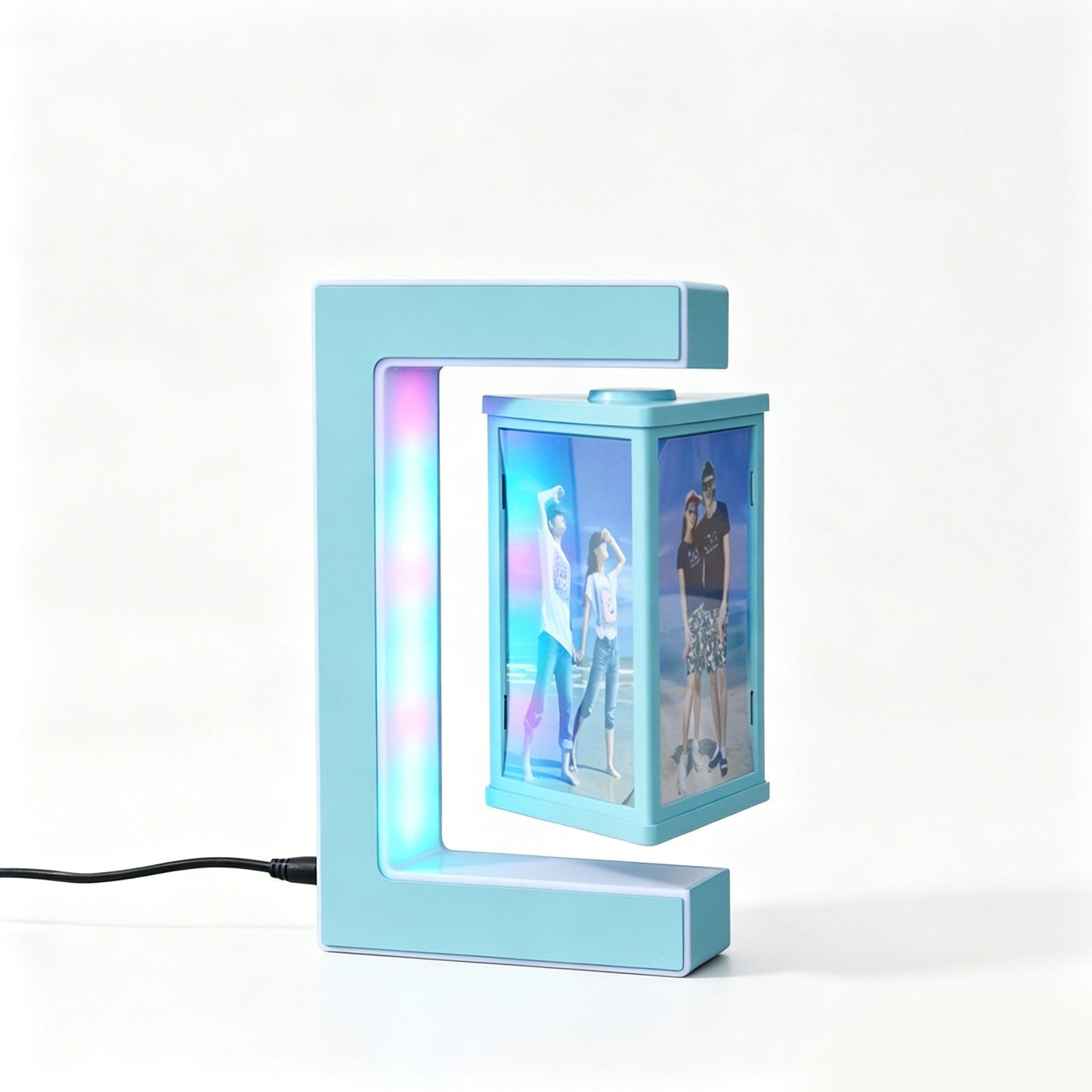 Free Shipping🔥E-Shape Magnetic Levitation Photo Frame