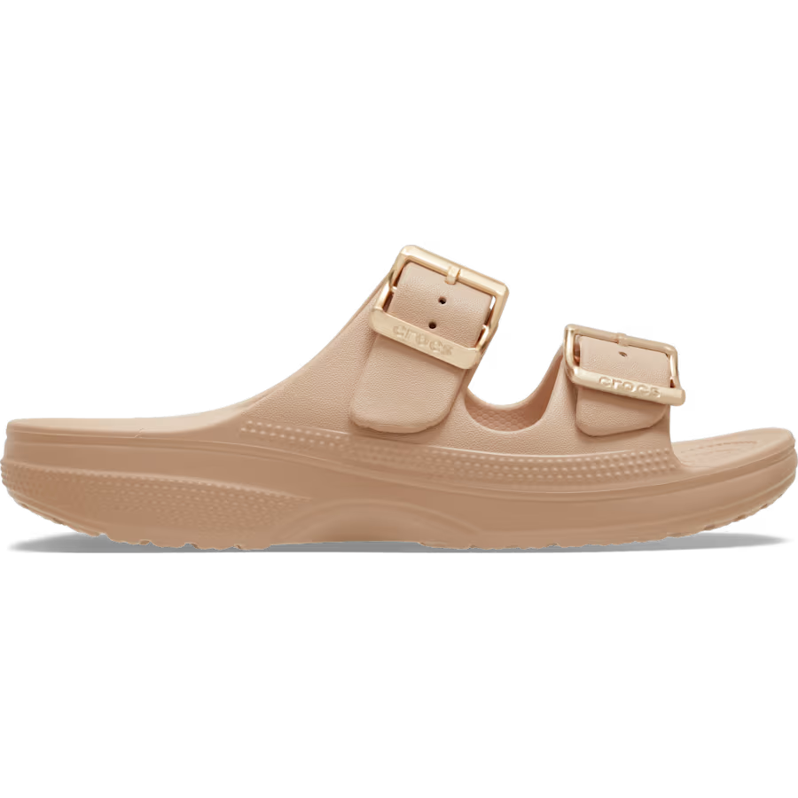 Women's Metallic Buckle Saturday Sandal, Stylish, Lightweight