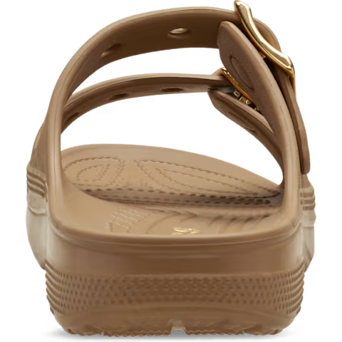 Women's Metallic Buckle Saturday Sandal, Stylish, Lightweight