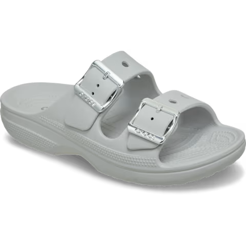 Women's Metallic Buckle Saturday Sandal, Stylish, Lightweight