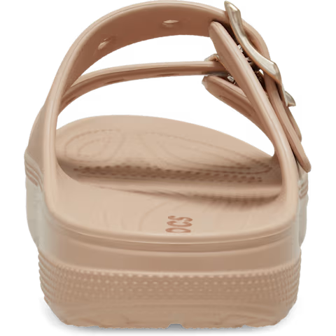 Women's Metallic Buckle Saturday Sandal, Stylish, Lightweight