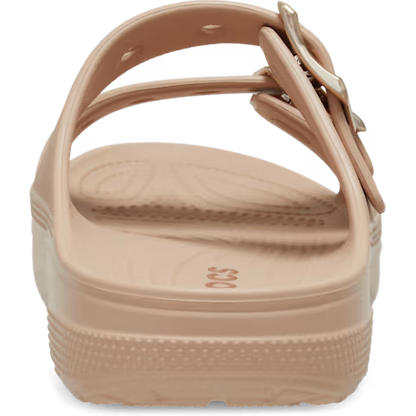 Women's Metallic Buckle Saturday Sandal, Stylish, Lightweight
