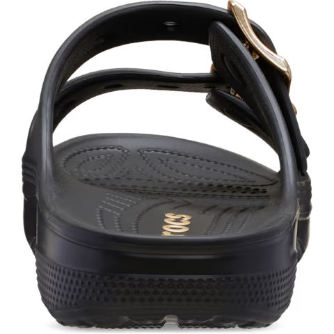 Women's Metallic Buckle Saturday Sandal, Stylish, Lightweight