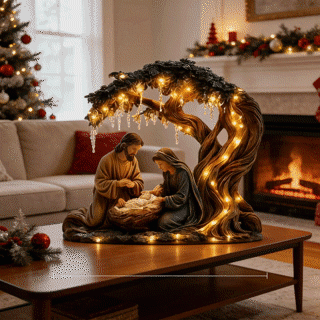 🚚Buy 2 Free Shipping🎄🎁Christmas Nativity Scene Decorative Figurine