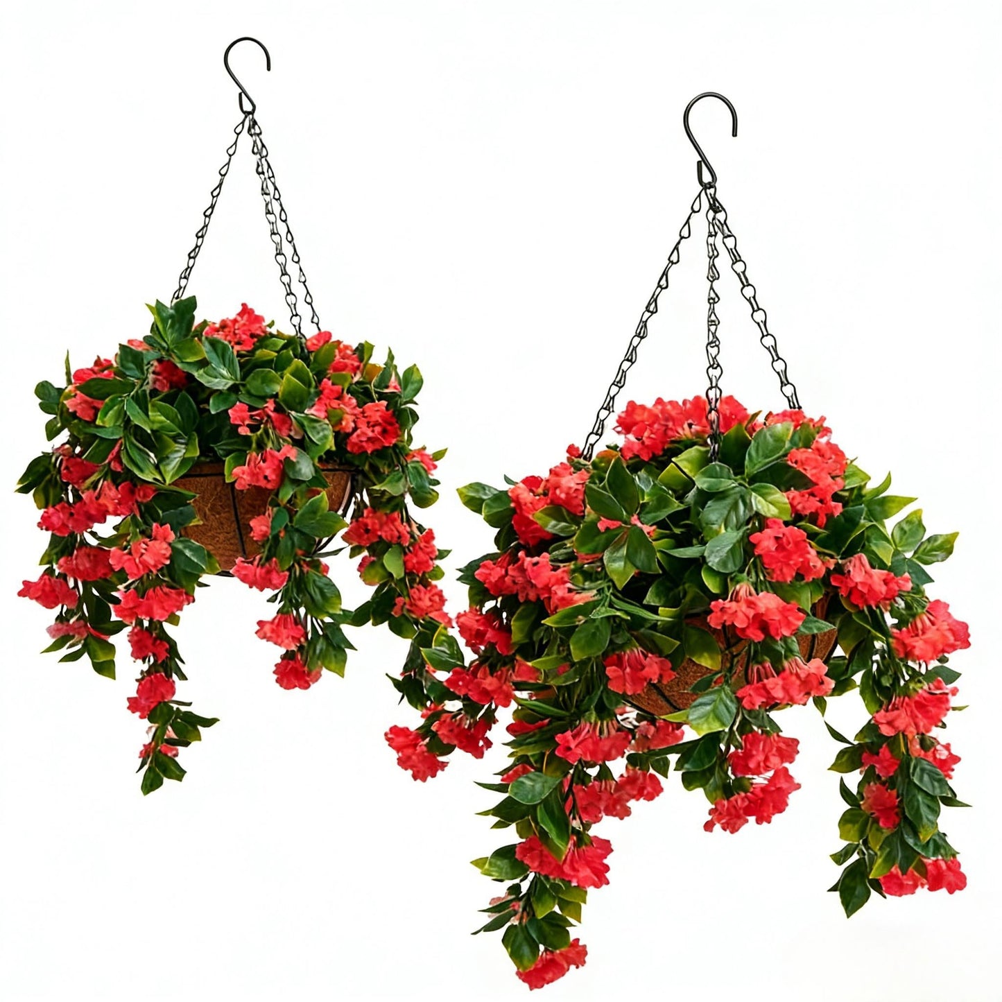 ✈️Free Shipping🌺No-Fade Faux Crepe Myrtle Hanging Baskets for Outdoor Decor🌸✨